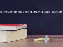 code of ethics in School Psychology,Professionalism, school psychology