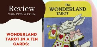 Wonderland Tarot in a Tin Review