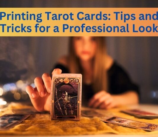 How To Print Tarot Cards